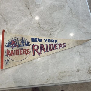 Wha Pennant New York Raiders World Hockey Association Vintage - Picture 1 of 13