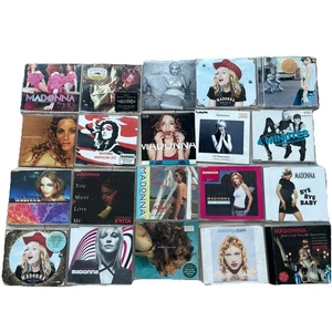 Madonna CD Singles Bulk x20 90s 00s Pop Music Australian Editions Bonus Tracks - Picture 1 of 19