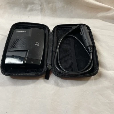 Cyberpower Car Power Inverter 2.1A 175W DC to AC CPS175SURC1 - Image 1 of 2