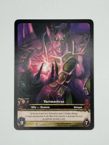 World of Warcraft TCG Legion 207/319 Extended Art Varimathras - Picture 1 of 1