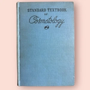 Standard Textbook of Cosmetology 1946 Vtg Beauty School Hair 40s Beauty - Imagen 1 de 8
