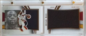 2014 Preferred Dwyane Wade #PATCH Booklet /99 Game Worn Jumbo Dual Jerseys - Picture 1 of 7