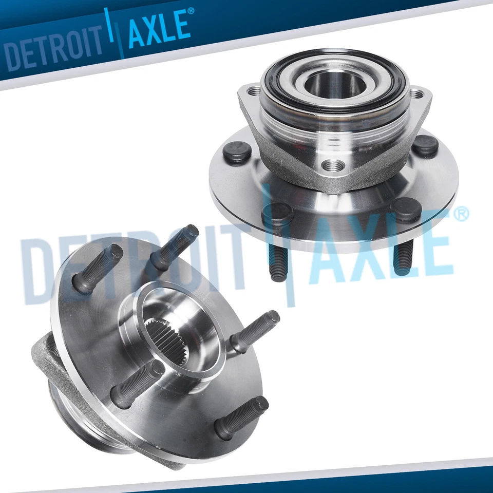 Cojinete y buje de rueda delantera 4x4 para Dodge Ram 1500 1994 1995 1996 1997 1998 1999 Foto 1 de 4