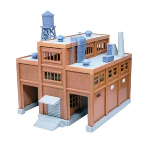 Outland Models Railroad Layout Large Factory with 2-Sided Loading Dock 1:64 - Picture 1 of 4