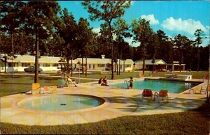 Ellwyn Motel Postcard. USA Petersburgh Virginia Vintage 50s 60s Old - Picture 1 of 2