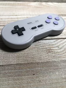 8BitDo (80DJ) SN30 Bluetooth Gamepad Controller, Hall Effect Joystick Gray - Picture 1 of 6