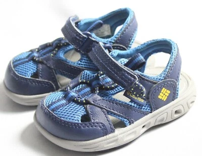 Columbia Toddler Size 5 Techsun Wave Sandal Cousteau Deep Yellow BV2082-434 - Image 1 of 4