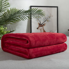 Comfortable Lunch Break Blanket Flannel Coral Fleece Blanket for Office Bedroom