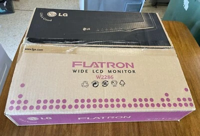LG W2286L 22 Inch LED Monitor. BNIB - Image 1 of 4