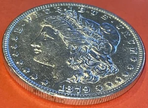 ⭐️1879 P MORGAN DOLLAR⭐️MSBU⭐️BLAST WHITE⭐️ABSOLUTE STUNNER⭐️MUST SEE COIN S134 - Picture 1 of 12