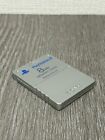 PS2 Memory Card Satin Silver 8MB Playstation 2 Sony  Tested Japan JP Seller