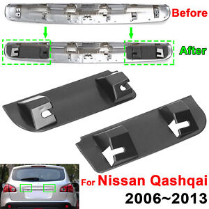 2x Reparatur Clip Griffleiste Heckklappe Blende Set für Nissan Qashqai 2006-2013