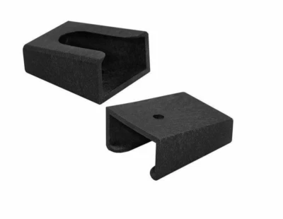 CB RADIO MICROPHONE HANDLE HOLDER PLASTIC CLIP BLACK ALAN TTI PRESIDENT