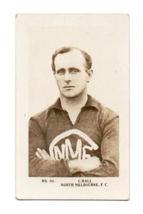 1923 J J Schuh Magpie Cigarettes (90) C. HALL North Melbourne - Bild 1 von 2