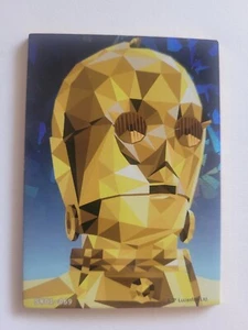 2023 Card Fun Star Wars Global Art Series C3PO Gold 038/100 - Picture 1 of 2