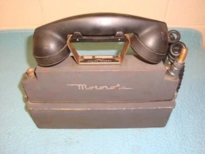 Vintage Motorola Handie-Talkie Model H 11-1A H - Zdjęcie 1 z 15