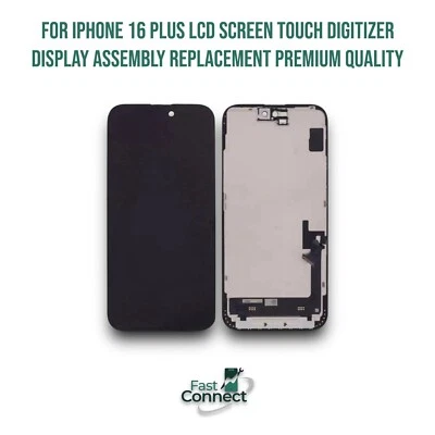 iPhone 16 Plus LCD Screen Touch Digitizer Display Replacement Premium quality - Image 1 of 4