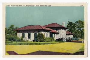 Posthauptquartier, Fort McClellan, Anniston, Alabama ca.1940 - Bild 1 von 2