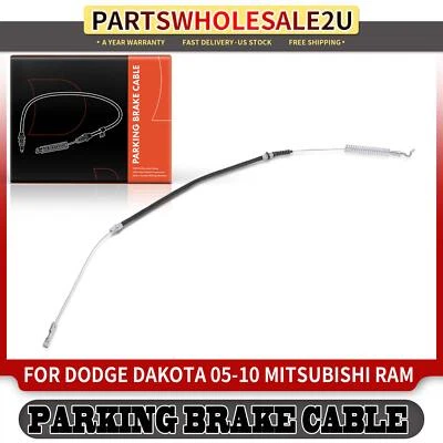 Cable de freno de estacionamiento del lado izquierdo del conductor trasero para Dodge Dakota 2005-2010 Ram Dakota Foto 1 de 4