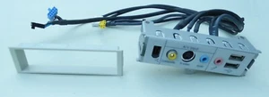 MEDION MD5000 PC 3,5" USB, FIREWIRE & A/V INPUT FRONT PANEL - KOMPLETT & UNGETESTET - Bild 1 von 3