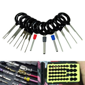 11 PCS Para Bateria De Auto Pin Connectors Needle Puller Tool Key Extractor Tool