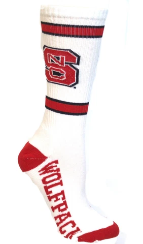 NCAA North Carolina State Wolfpack Crew Socks Cover