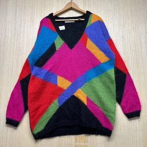 Valerie Stevens Shirt Adult Size Medium Multi Color Short Sleeve Womens Pullover - Picture 1 of 11