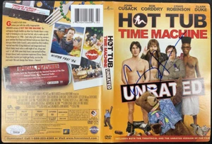 CRAIG ROBINSON Signed Autographed Hot Tub Time Machine DVD Cover JSA SS46928 - Picture 1 of 4