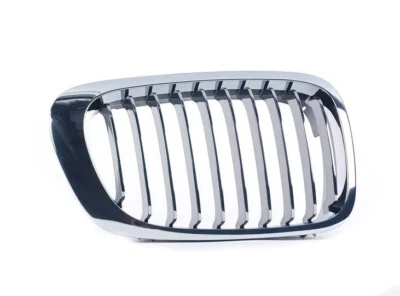Genuine BMW E46 Front Passenger Side Chrome Frame Kidney Grille NEW 51138208686 - Image 1 of 4