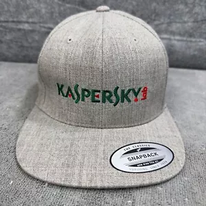 Yupoong The Classics Kaspersky Snapback Hat Flat Bill - Picture 1 of 4