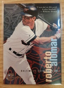 1996 CIRCA ROBERTO ALOMAR #1 BALTIMORE ORIOLES