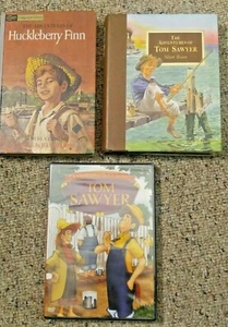 Adventures of HUCKLEBERRY Finn 1963 & Tom SAWYER 2006 + KOSTENLOSER versiegelter Sawyer-Film - Bild 1 von 9