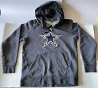 Dallas Cowboys Nfl Hoodie Sweatshirt Men?S Large(Med Fit) Nike Team Apparel Grey