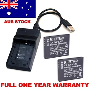 Battery / USB Charger For DMW-BCH7E Panasonic Lumix DMC-FT10 DMC-TS10 AU STOCK - Picture 1 of 12