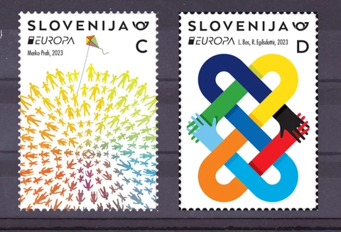 Slovenia Slovenia Europe CEPT 2023 ** MNH PEACE The Highest Value of Humanity Cover