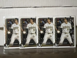 2025 Topps Update Rookie Debut Nick Kurtz RC 4 Card Lot A's - Picture 1 of 1