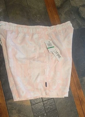 Pantalones Cortos de Natación Ring Of Fire Tiki Floral Rosa Cistal Nuevos con Etiquetas Talla L Foto 1 de 4
