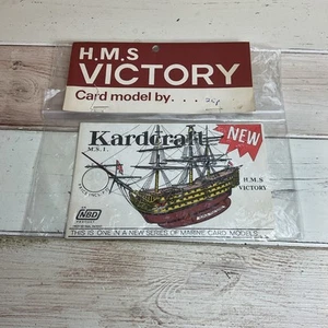 KIT CARTE KARDCRAFT #M.S.1. H.M.S. VITTORIA - Foto 1 di 2