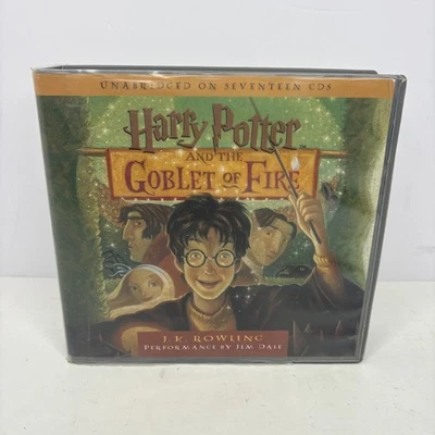 Harry Potter and the Goblet of Fire (Book 4) JK Rowling - Audio CD - VERY GOOD Foto 1 de 4