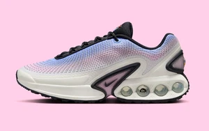 Nike Air Max DN PRM Dawn (Espuma Rosa/Apagado Noir-Aluminio) HV5760 675 - Talla 9 - Imagen 1 de 7