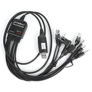 8 in 1 Computer USB Programming Cable for kenwood For Baofeng Motorola Yaesu - Picture 1 of 7