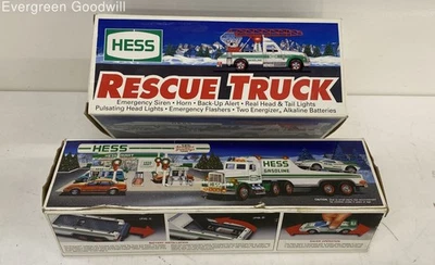 Lote de coches/camiones de rescate Hess 1993 vintage sin probar Foto 1 de 4