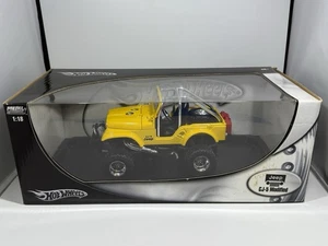 Jeep CJ-5 1/18 Hot Wheels personalizado modificado edición limitada vendedor de EE. UU. ¡Raro! 927989 - Imagen 1 de 10