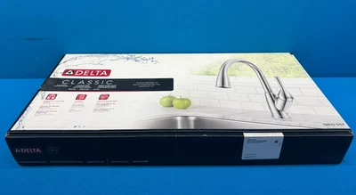 Delta 19810-DST Grifo de cocina extraíble cromado monomando Foto 1 de 3