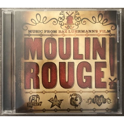Moulin Rouge by Baz Luhrmann CD Soundtrack Various Artists 2001 Made in USA - Image 1 of 4