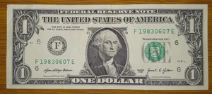 Birthday Note $1 06/07/1983 - Picture 1 of 1