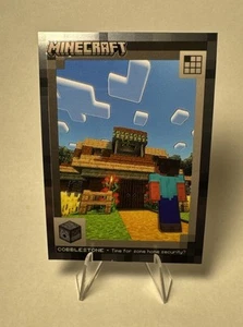 2024 Panini Minecraft Chrome #136 COBBLESTONE 🔥 - Picture 1 of 2