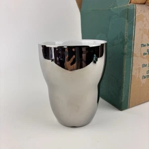 Starbucks Mirror Coffee Mug Cup Aida 2008 8oz Discontinued Double Wall Open Box - Picture 1 of 5