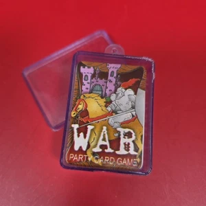 Vintage WAR Party Card Game Medieval Knight Soldiers Incomplete Deck - Picture 1 of 12