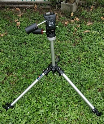 Manfrotto 190 tripod, 141RC 90°  Pan Tilt  head  - Image 1 of 4